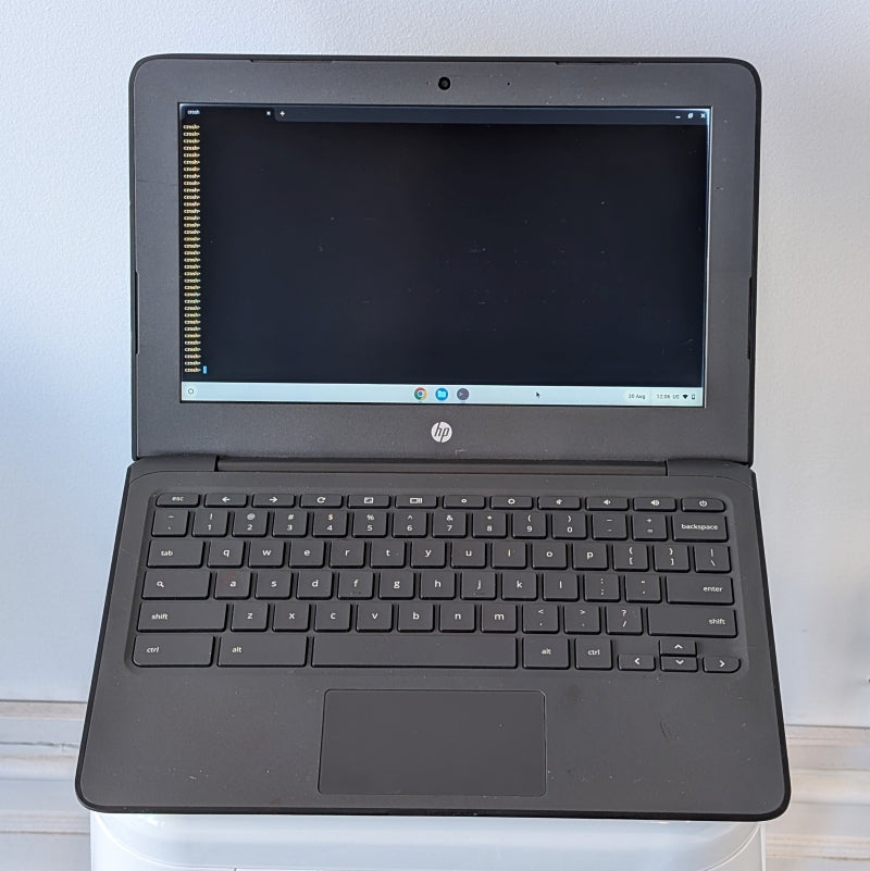 HP ChromeBook G6 EE 11.6" HD Laptop - Intel Celeron N3350/4GB RAM/32GB SSD/Chrome OS