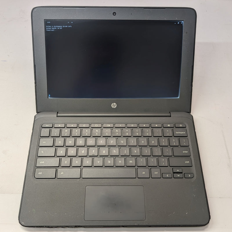 HP ChromeBook G6 EE 11.6" HD Laptop - Intel Celeron N3350/4GB RAM/32GB SSD/Chrome OS