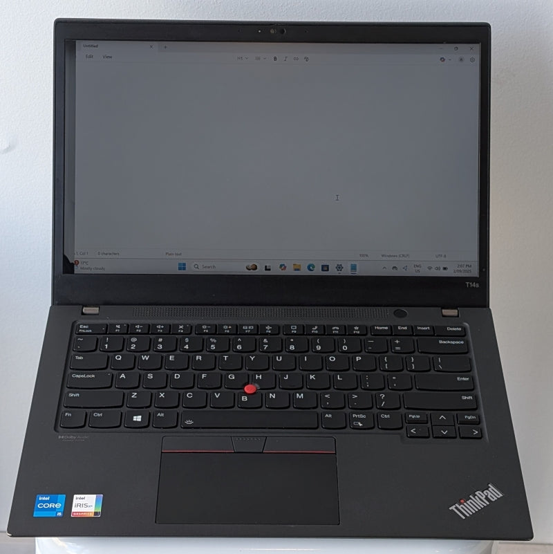 Lenovo ThinkPad T14s Gen2 14" FHD Laptop - Intel Core i5-1135G7/8GB RAM/256GB SSD/Windows 11