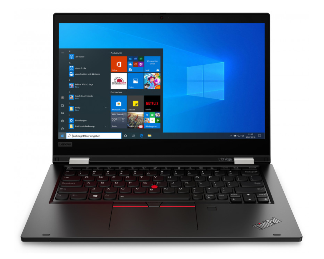 Lenovo ThinkPad L13 Yoga Gen 2 13.3" FHD 2-in-1 Touchscreen Laptop - Intel Core i5-1145G7/16GB RAM/256GB SSD/Stylus Pen/Windows 11