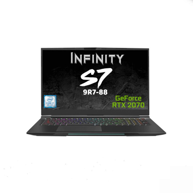 Infinity S7 17.3" FHD Gaming Laptop - Intel Core i7-10875H/16GB RAM/1TB SSD/NVIDIA RTX2070/Windows 11