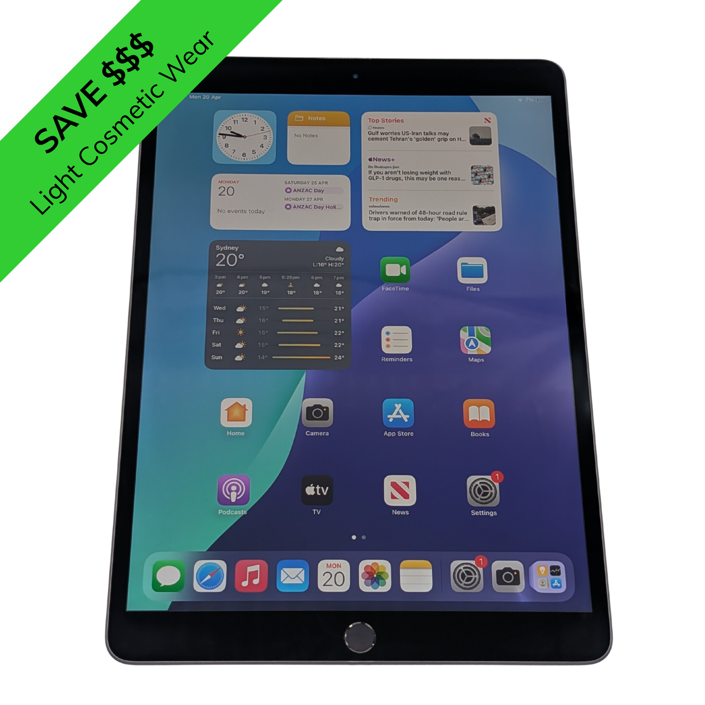 Apple iPad Air 3 A2152 - 10.5" Display/64GB Capacity/Wi Fi