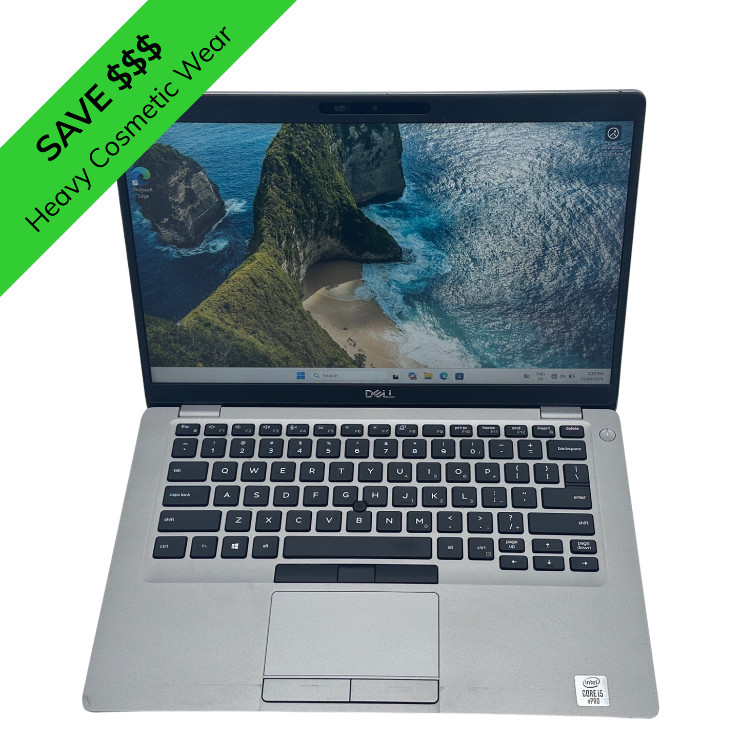 Dell Latitude 5410 14" FHD Touchscreen Laptop - Intel Core i5-10310U/8GB RAM/256GB SSD/Windows 11