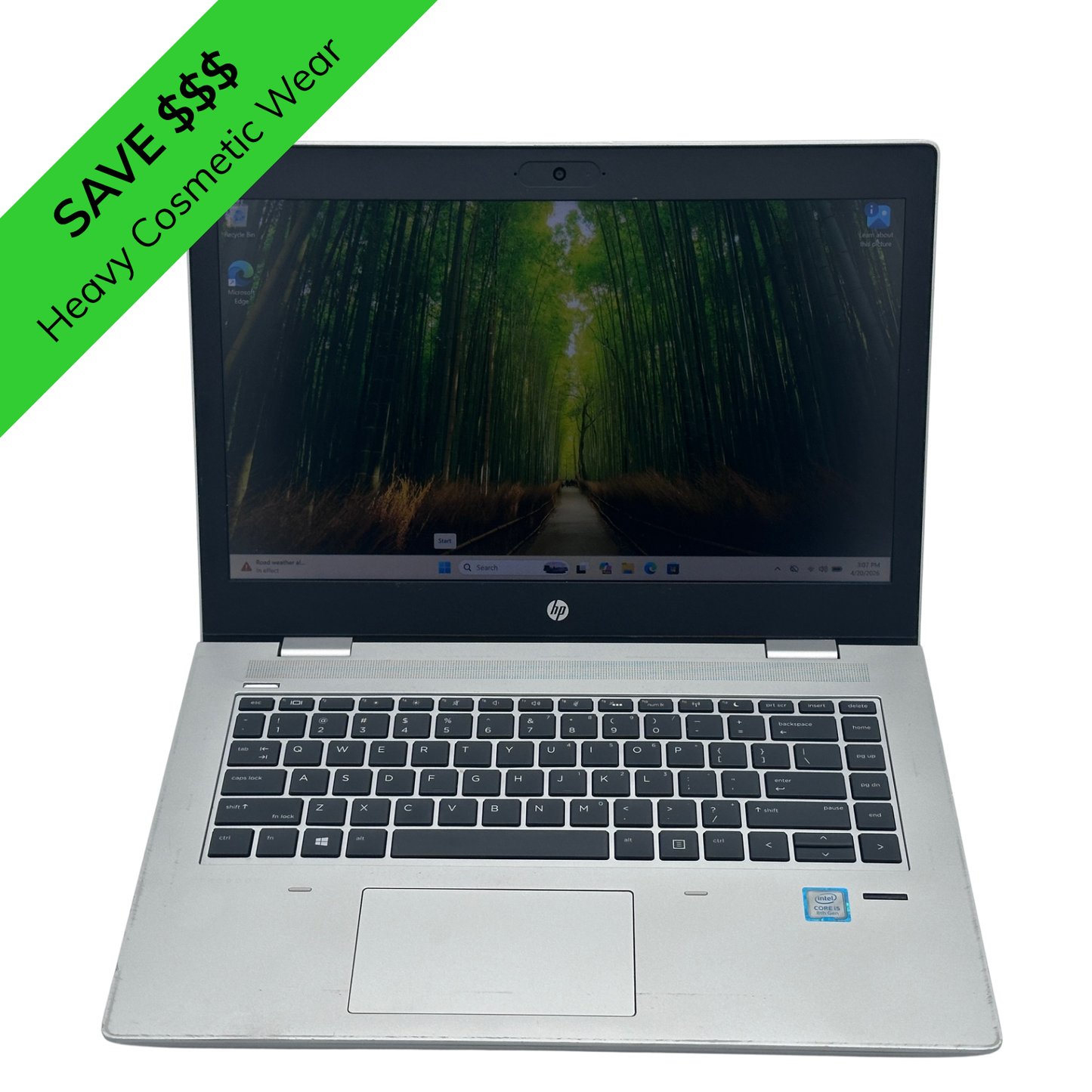 HP ProBook 640 G4 14" FHD Laptop - Intel Core i5-8250U/8GB RAM/256GB SSD/Windows 11