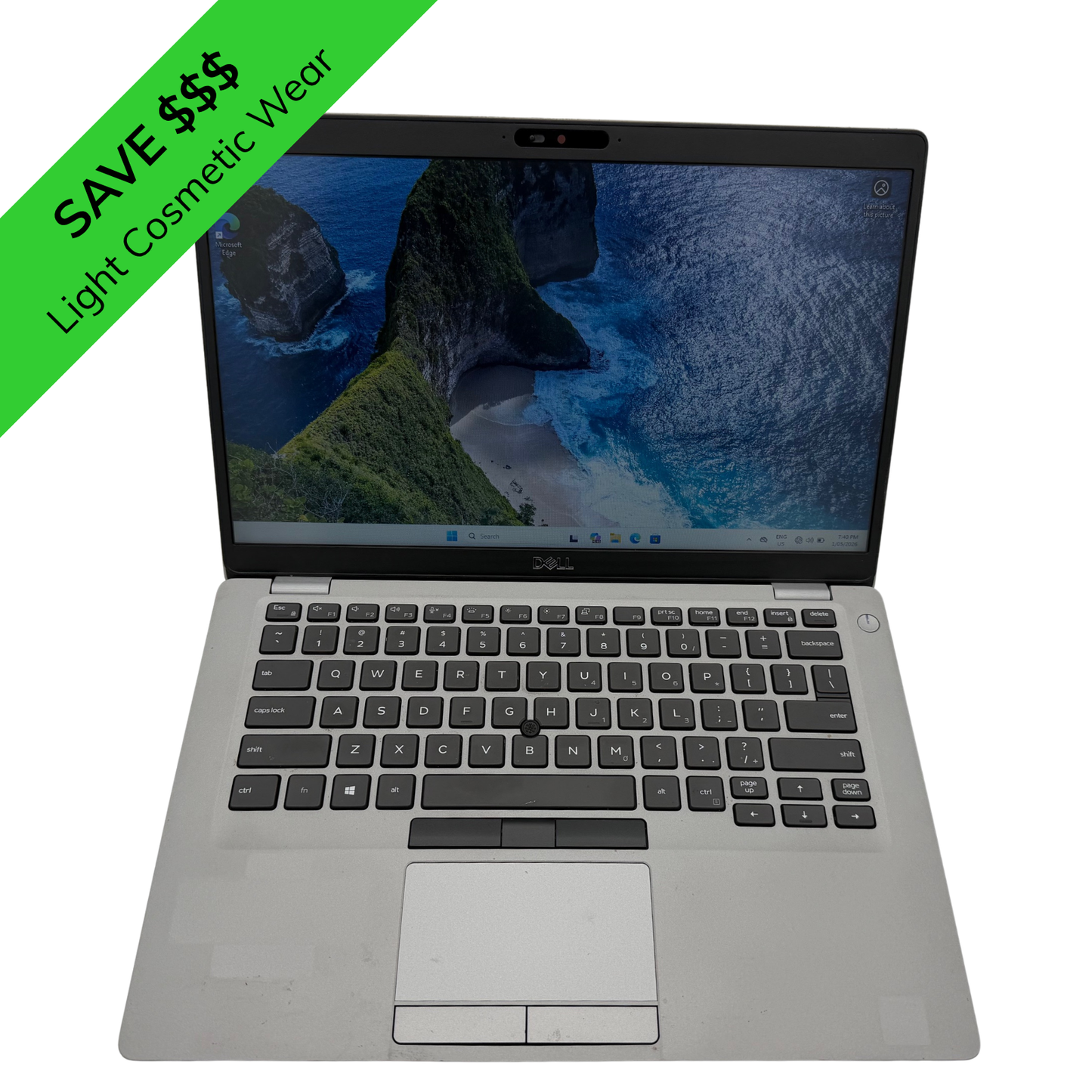 Dell Latitude 5410 14" FHD Laptop - Intel Core i5-10210U/8GB RAM/256GB SSD/Windows 11