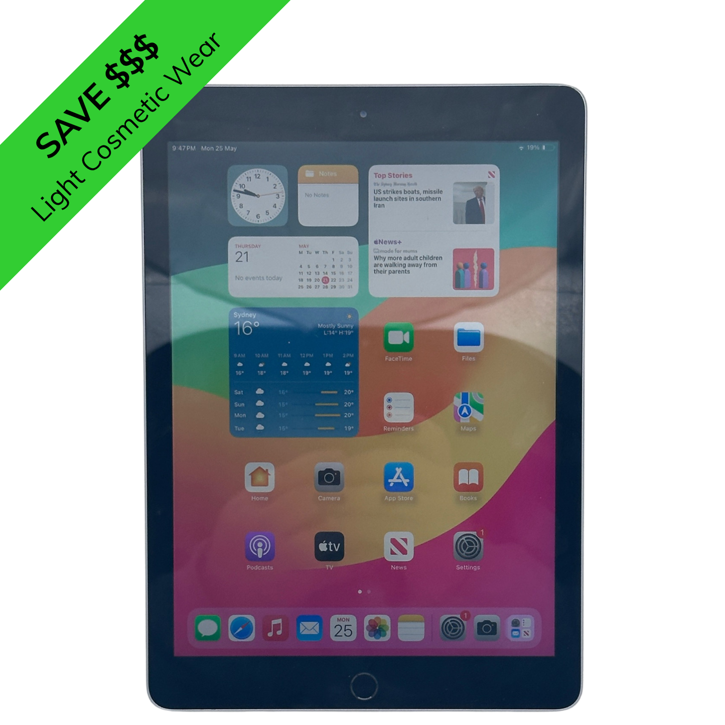 Apple iPad A1893 6th Generation - 9.7" Display/128GB Capacity/Wi Fi