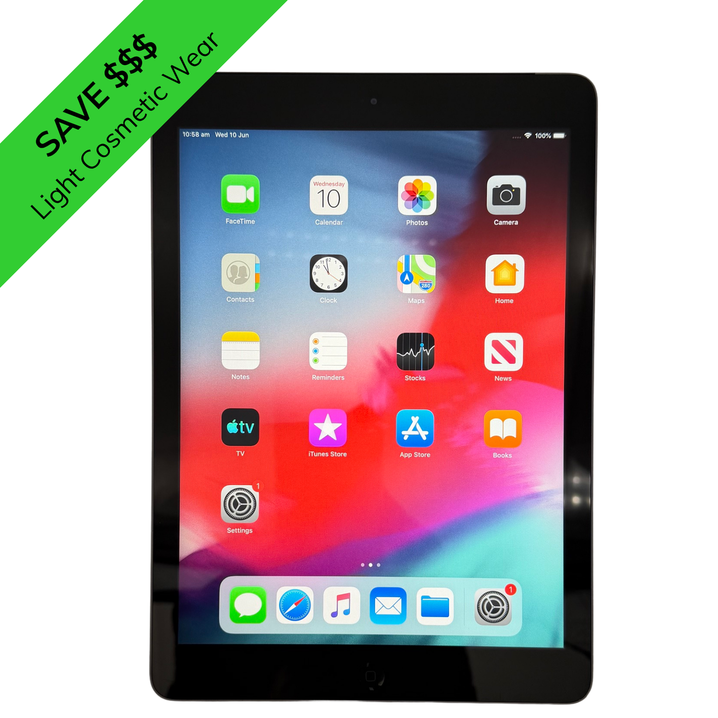 Apple iPad Air A1475 - 9.7" Display/16GB Capacity/Wi Fi + Cellular
