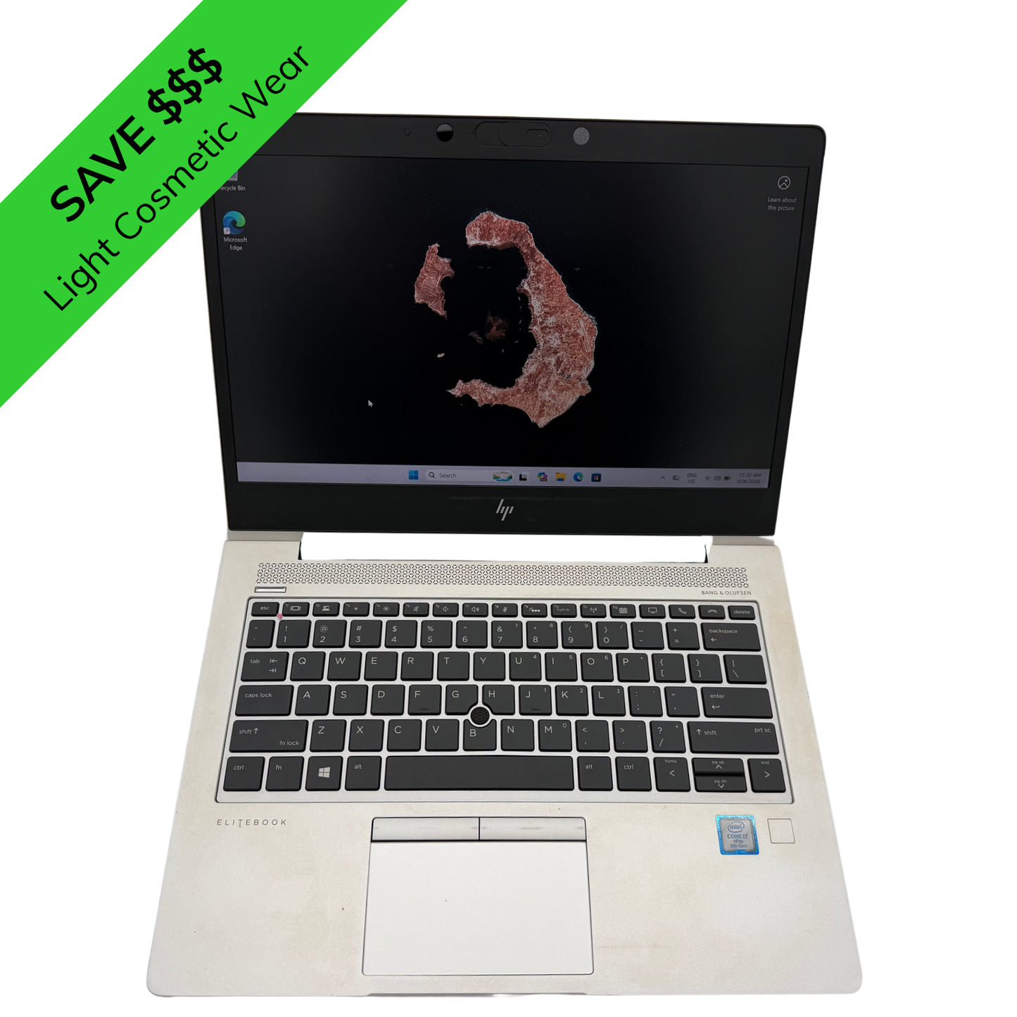HP EliteBook 830 G5 13.3" FHD Laptop - Intel Core i7-8650U/16GB RAM/256GB SSD/Windows 11