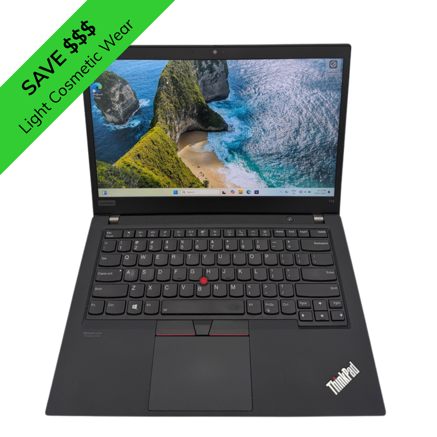 Lenovo ThinkPad T14 Gen1 14" FHD Laptop - Intel Core i7-10510U/32GB RAM/512GB SSD/Windows 11