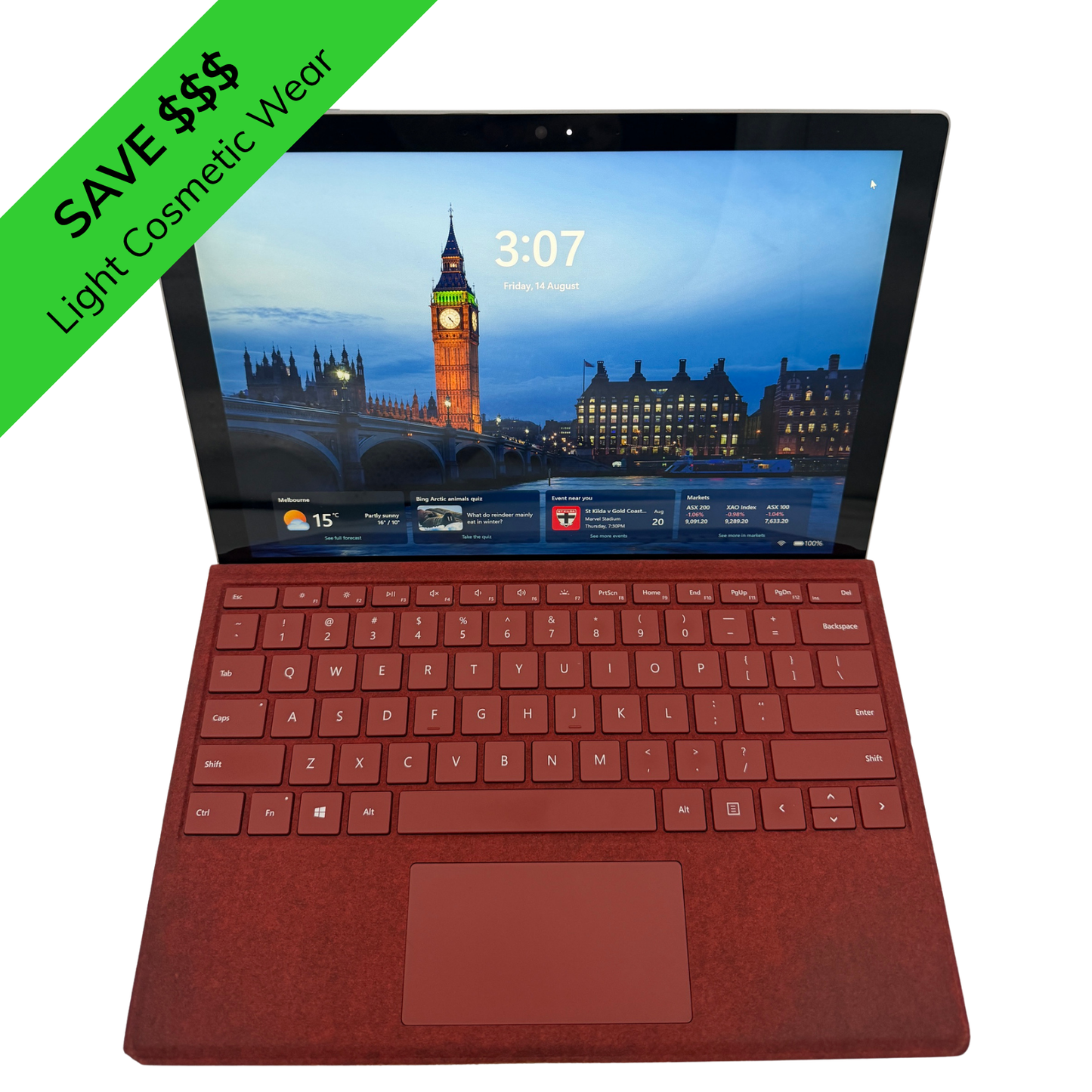 Microsoft Surface Pro 7 12.3" Tablet PC - Intel Core i7-1065G7/16GB RAM/256GB SSD/Windows 11