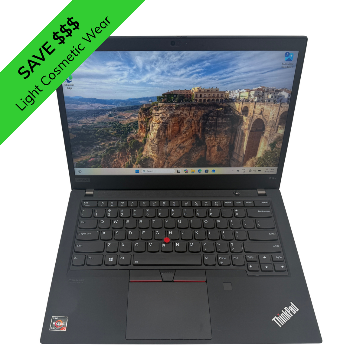Lenovo ThinkPad P14s Gen 1 14'' FHD AMD Ryzen 7 Pro 4750U/16GB RAM/512GB SSD/Windows 11