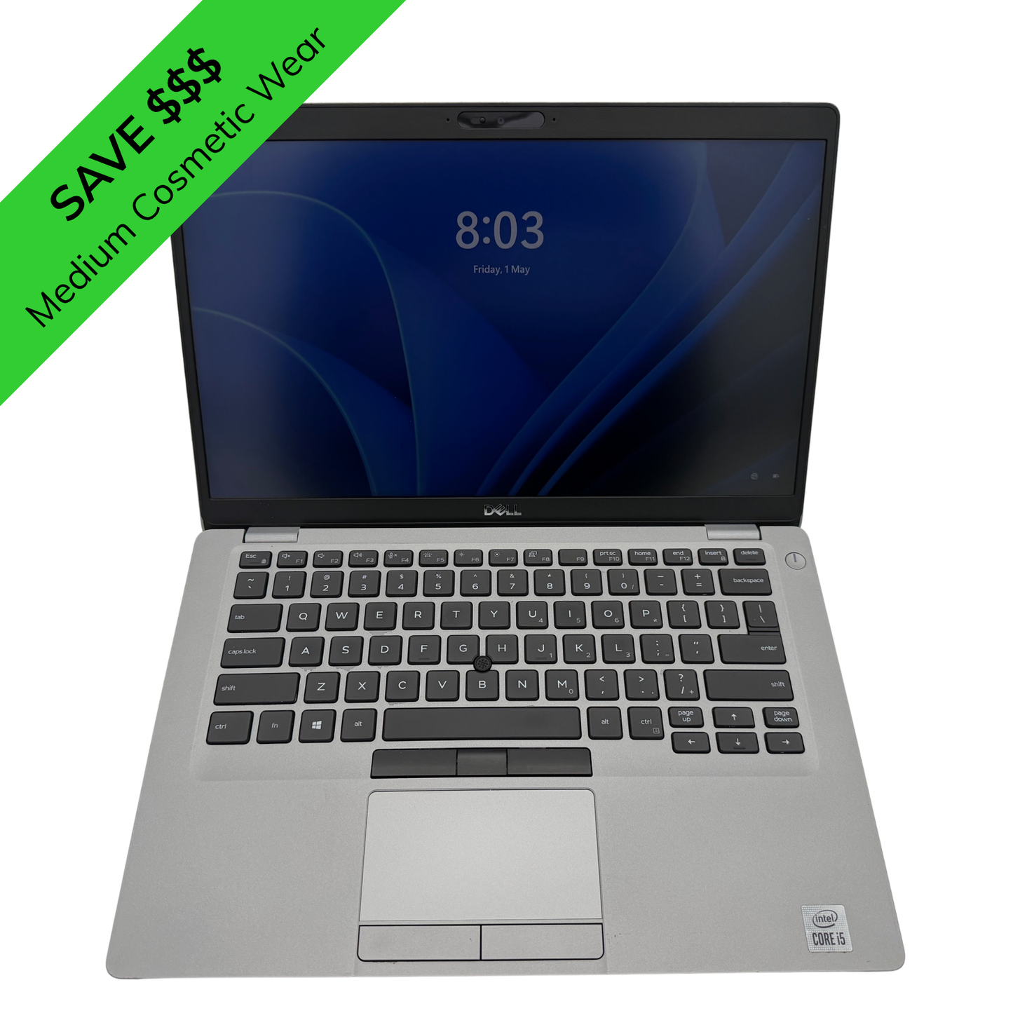 Dell Latitude 5410 14" FHD Laptop - Intel Core i5-10210U/8GB RAM/256GB SSD/Windows 11