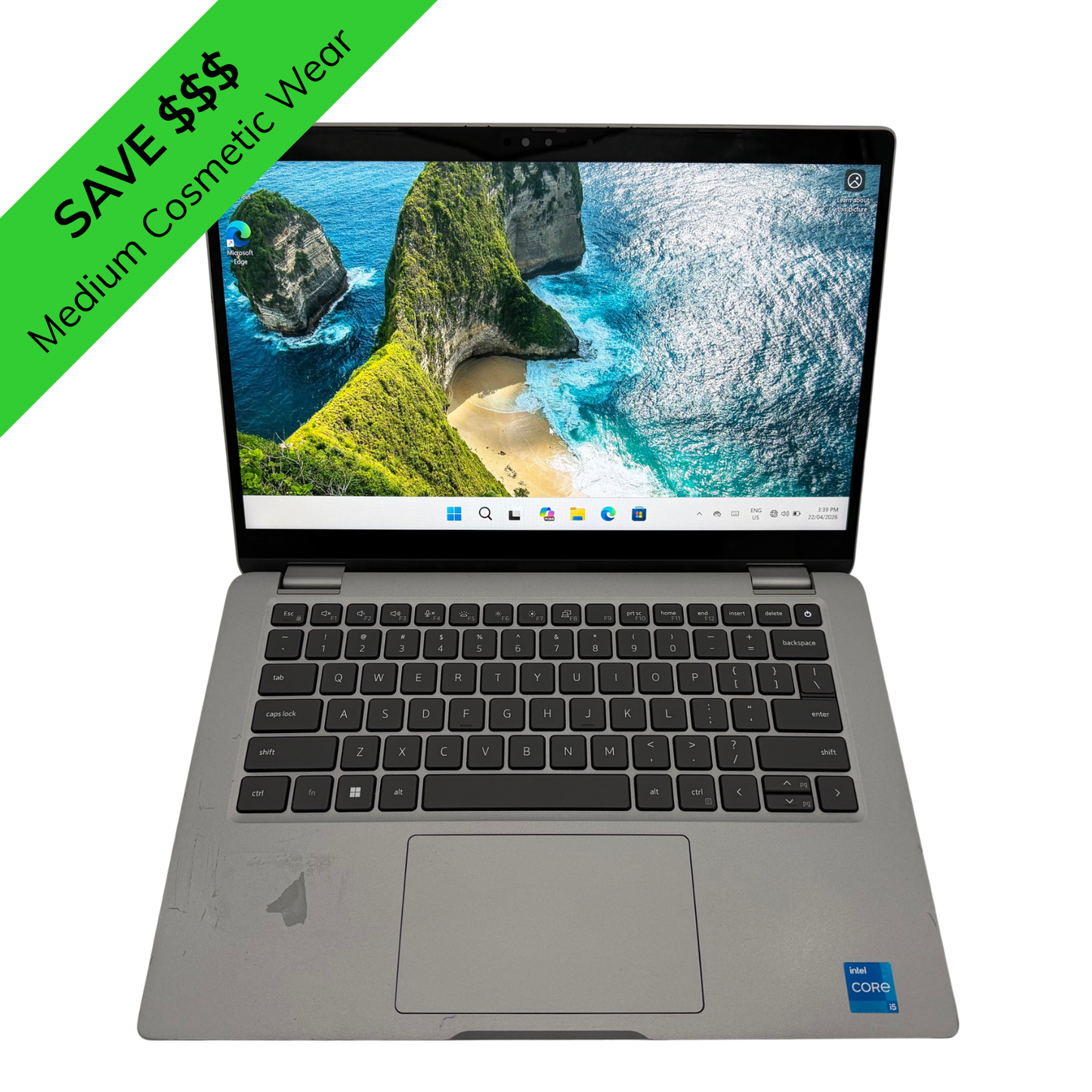 Dell Latitude 5340 13.3" FHD 2-in-1 Touchscreen Laptop - Intel Core i5-1345U/8GB RAM/256GB SSD/Windows 11