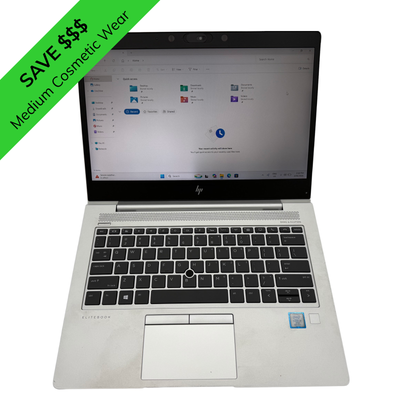 HP EliteBook 830 G5 13.3" FHD Laptop - Intel Core i7-8650U/16GB RAM/256GB SSD/Windows 11