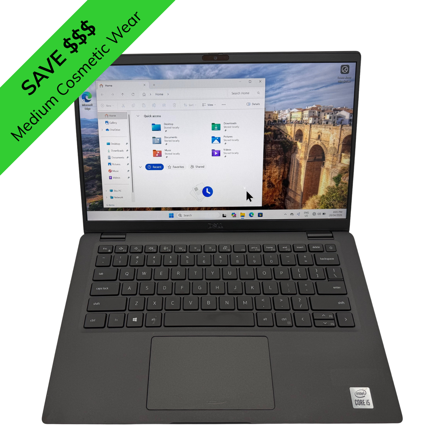 Dell Latitude 7410 14" FHD Laptop - Intel Core i5-10210U/16GB RAM/256GB SSD/Windows 11