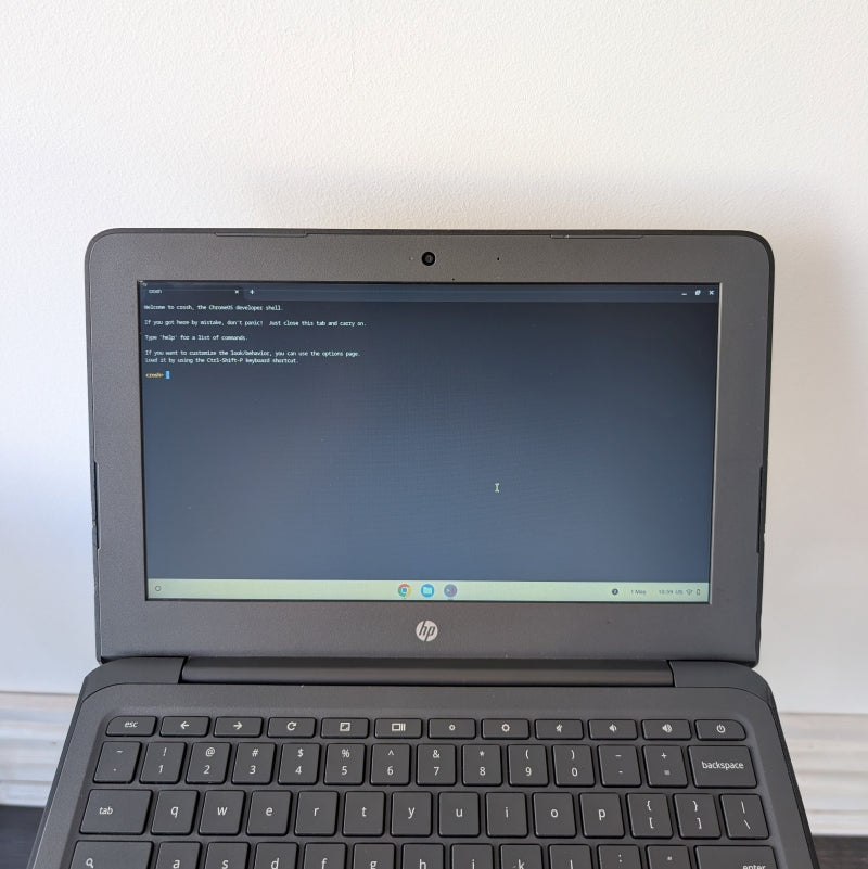 HP ChromeBook G6 EE 11.6" HD Laptop - Intel Celeron N3350/4GB RAM/32GB SSD/Chrome OS