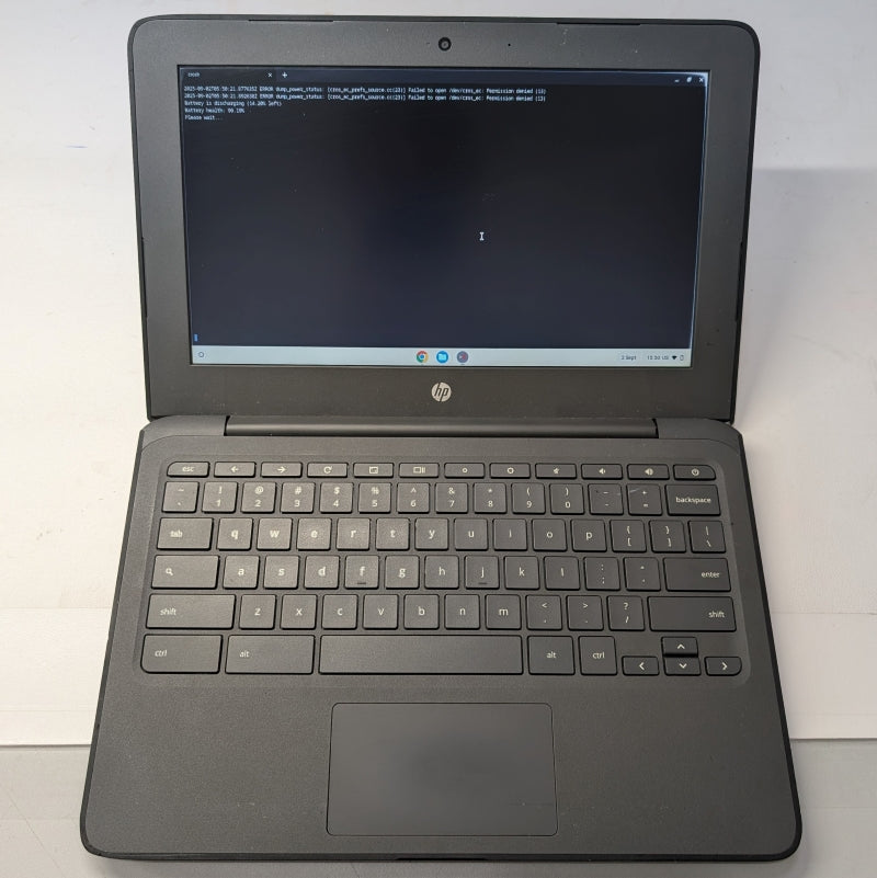 HP ChromeBook G6 EE 11.6" HD Laptop - Intel Celeron N3350/4GB RAM/32GB SSD/Chrome OS