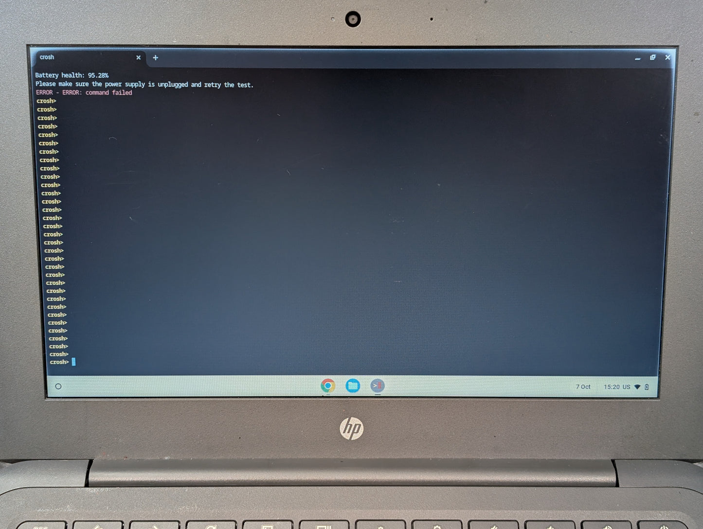 HP ChromeBook G6 EE 11.6" HD Laptop - Intel Celeron N3350/4GB RAM/32GB SSD/Chrome OS