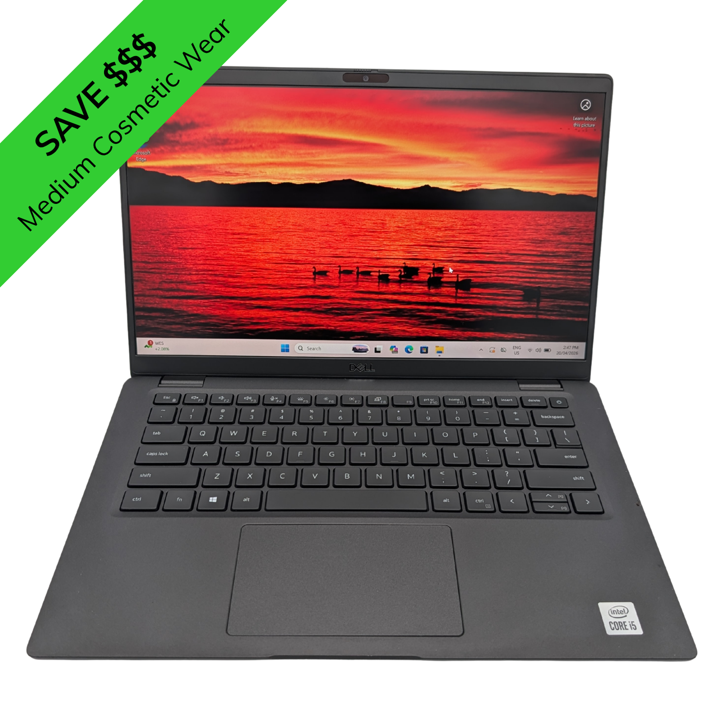 Dell Latitude 7410 14" FHD Laptop - Intel Core i5-10210U/16GB RAM/256GB SSD/Windows 11