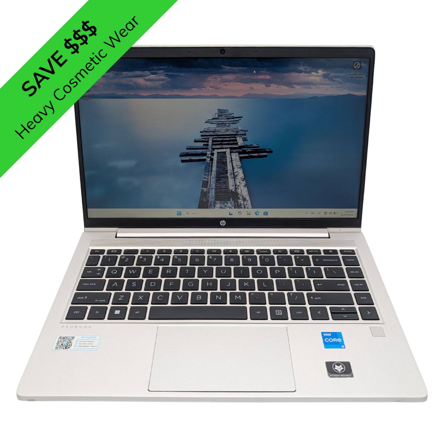 HP ProBook 440 G9 14" HD Laptop - Intel Core i5-1235U/8GB RAM/256GB SSD/Windows 11
