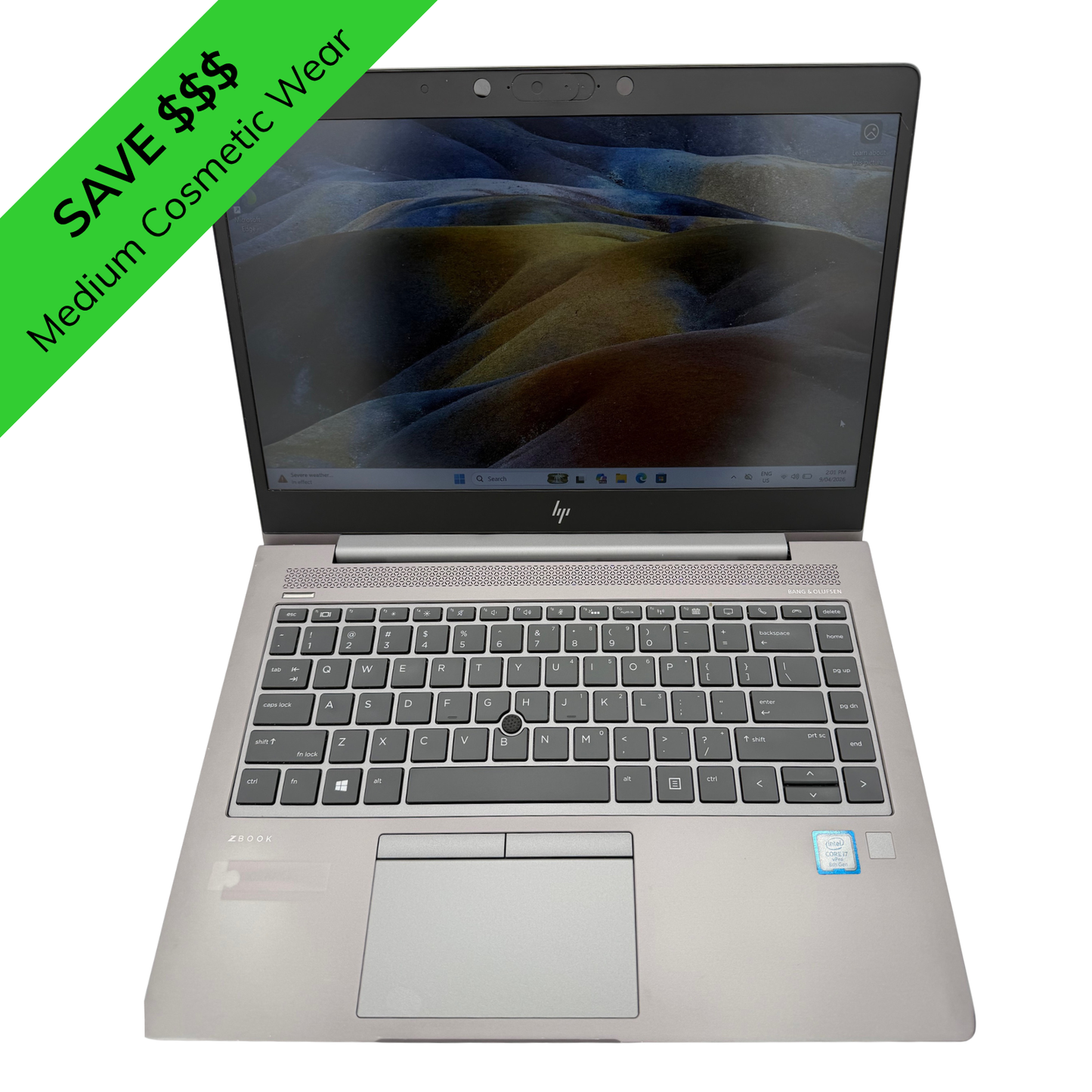 HP ZBook 14U G6 14" FHD Mobile Workstation Laptop - Intel Core i7-8665U/32GB RAM/1TB SSD/Radeon Pro WX3200/Windows 11