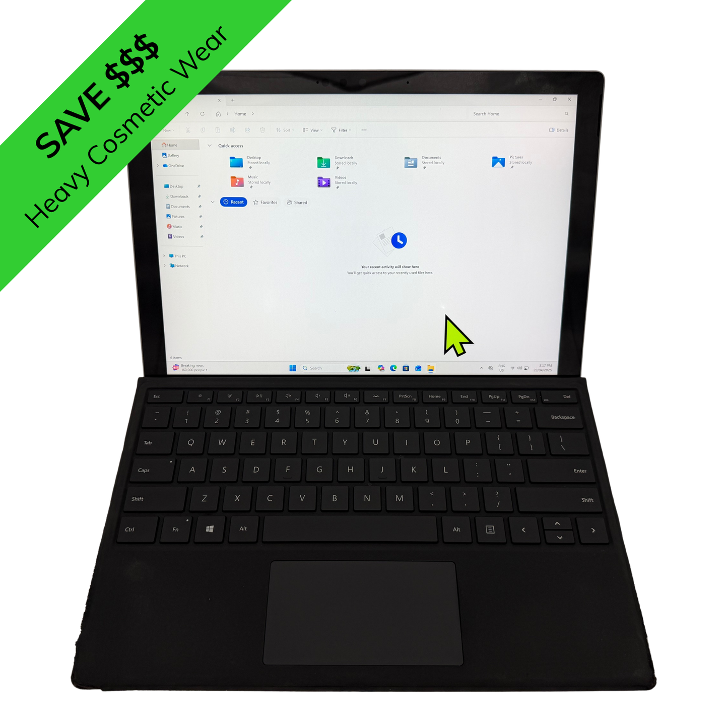 Microsoft Surface Pro 7+ 12.3" Tablet PC - Intel Core i5-1135G7/16GB RAM/256GB SSD/Windows 11