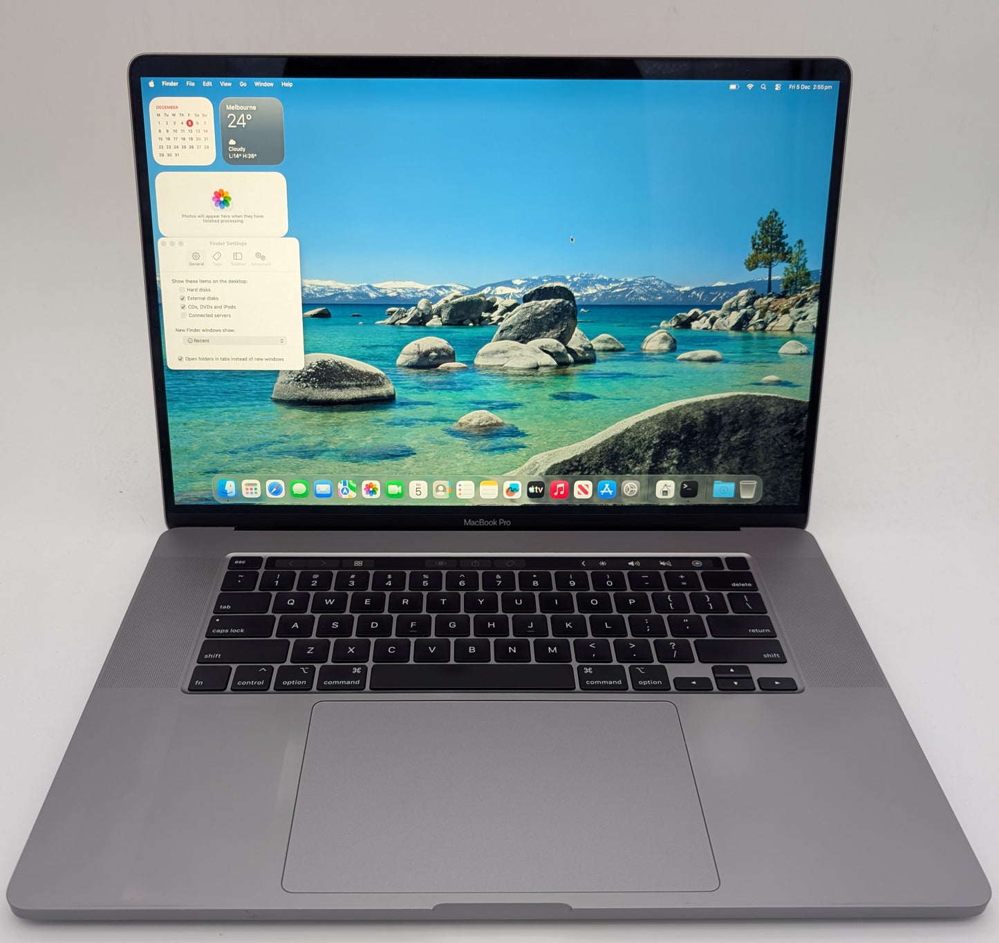 Apple MacBook Pro A2141 (2019) 16" with Touch Bar - Intel Core i7-9750H/16GB RAM/512GB SSD/Radeon Pro 5300M/OS Tahoe