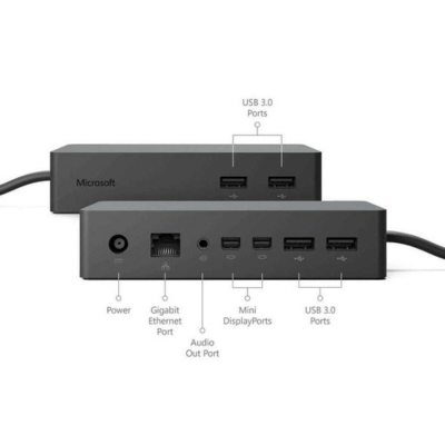 Microsoft Surface Dock for Surface Pro 3 4 5 6 & Laptop 3 4 w/PSU
