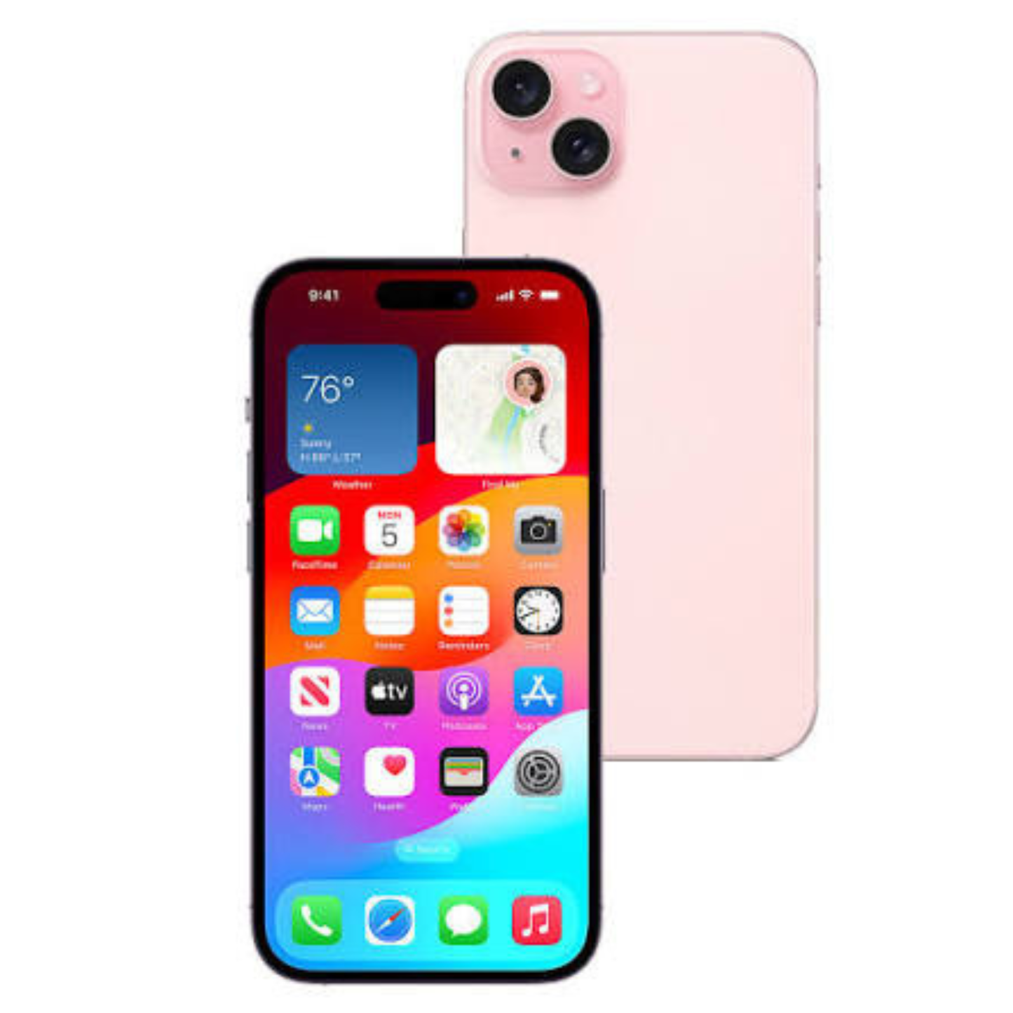 Apple iPhone 15 128GB (Pink) - 6.1" Super Retina XDR Display - Certified Refurbished