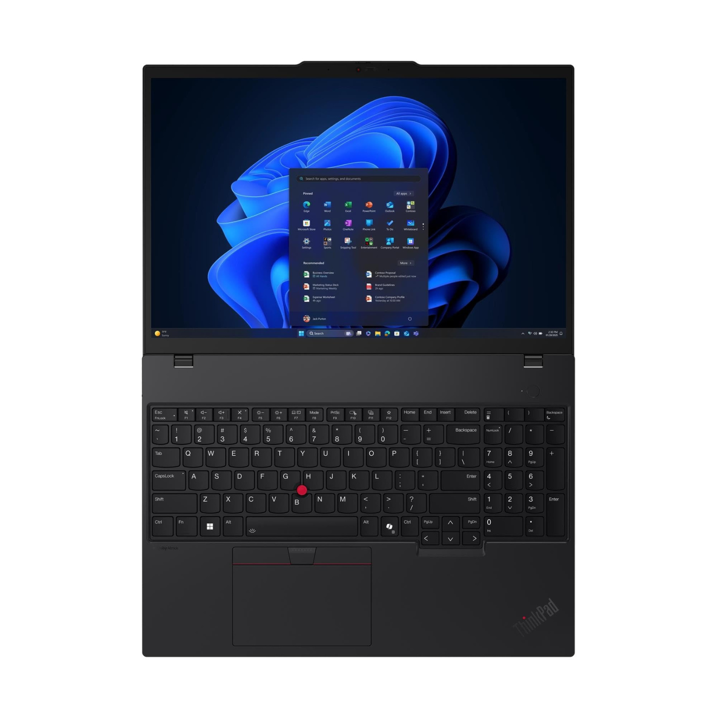 Lenovo ThinkPad T16 Gen4 16" FHD+ Laptop - Intel Core Ultra 7 255H/32GB RAM/512GB SSD/Windows 11