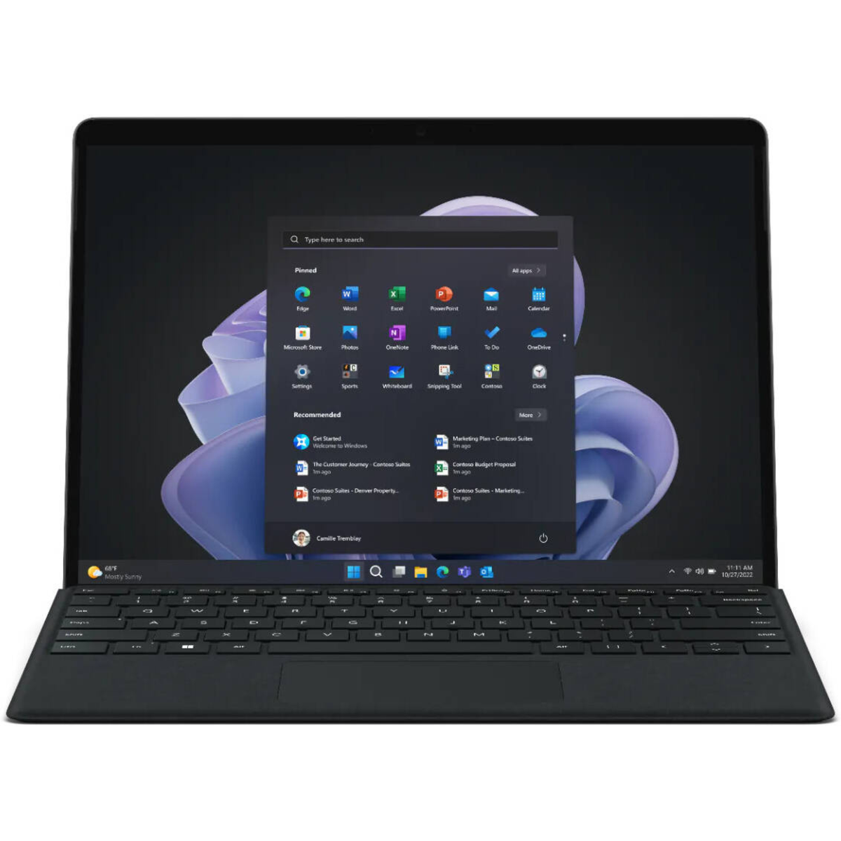Microsoft Surface Pro 10 for Business 13" 2.8K Tablet PC - Intel Core Ultra 5 135U/16GB RAM/256GB SSD/Windows 11