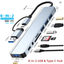 Type-C USB 3.0 8 in 2 USB Hub