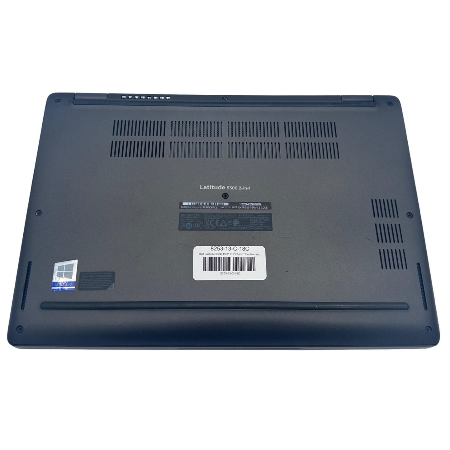 Dell Latitude 5300 13.3" FHD 2-in-1 Touchscreen Laptop - Intel Core i7-8665U/16GB RAM/256GB SSD/Windows 11