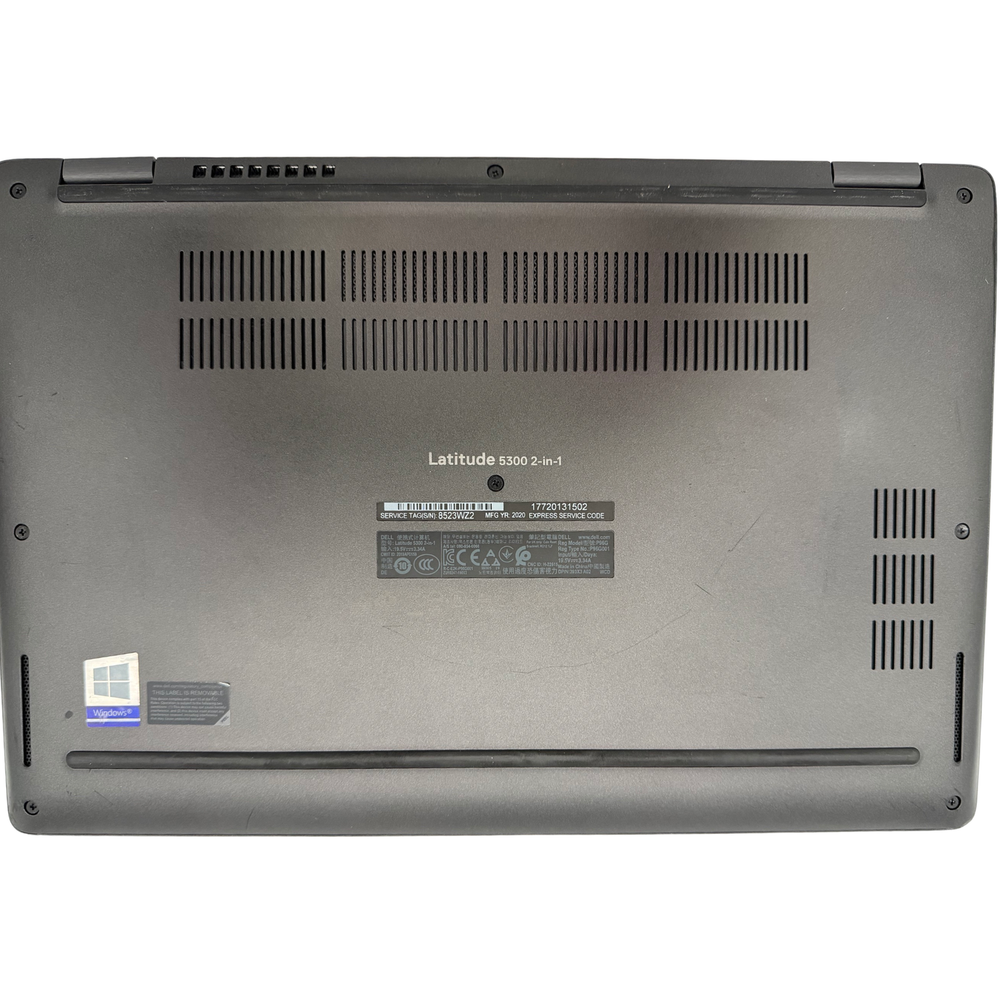Dell Latitude 5300 13.3" FHD 2-in-1 Touchscreen Laptop - Intel Core i7-8665U/16GB RAM/256GB SSD/Windows 11