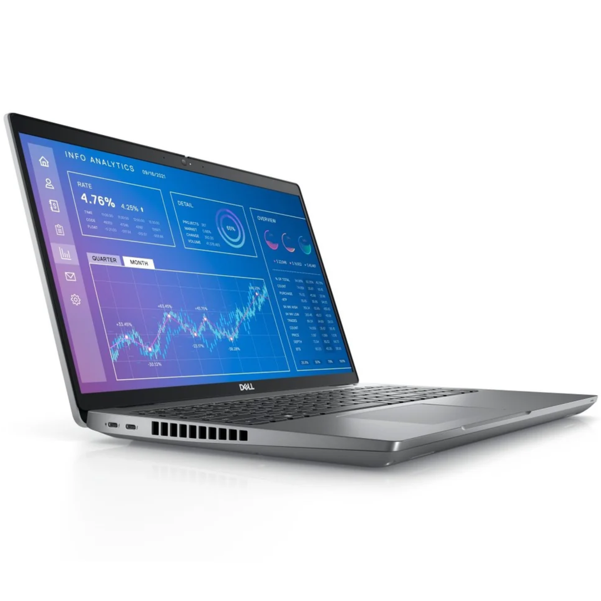 Dell Precision 3571 15.6" FHD Mobile Workstation Laptop - Intel Core i7-12800H/32GB RAM/512GB SSD/NVIDIA RTX A1000/Windows 11
