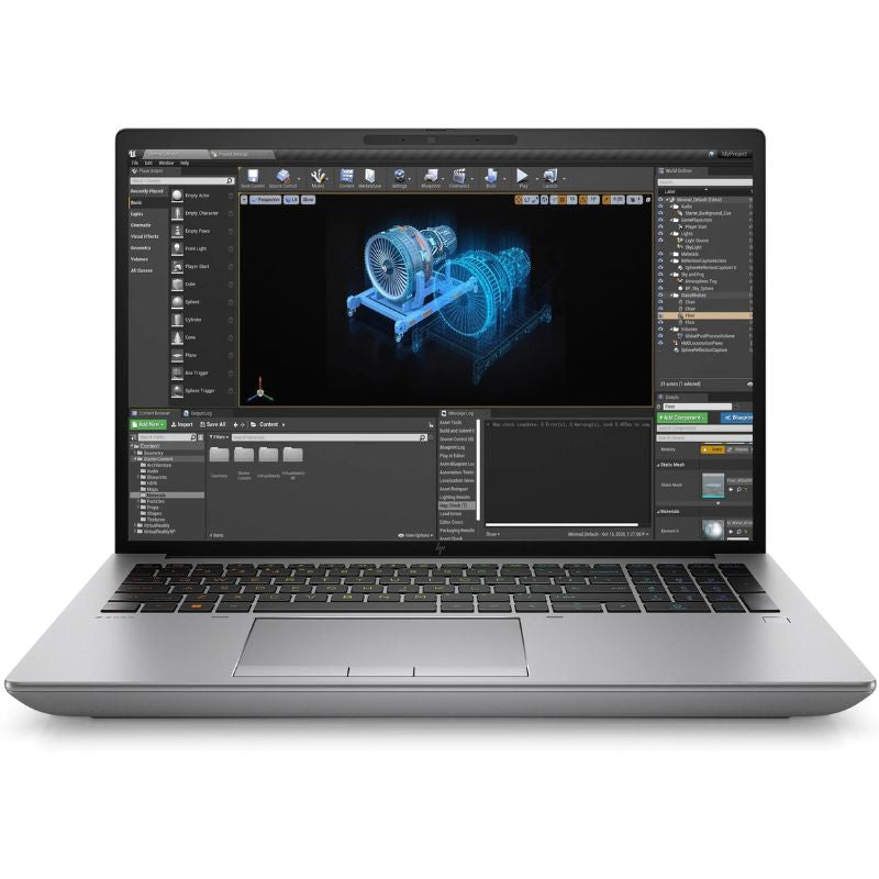 HP ZBook Fury G10 16" FHD Mobile Workstation Laptop - Intel Core i7-13850HX/64GB RAM/2TB SSD/NVIDIA RTX 2000 ADA/Windows 11