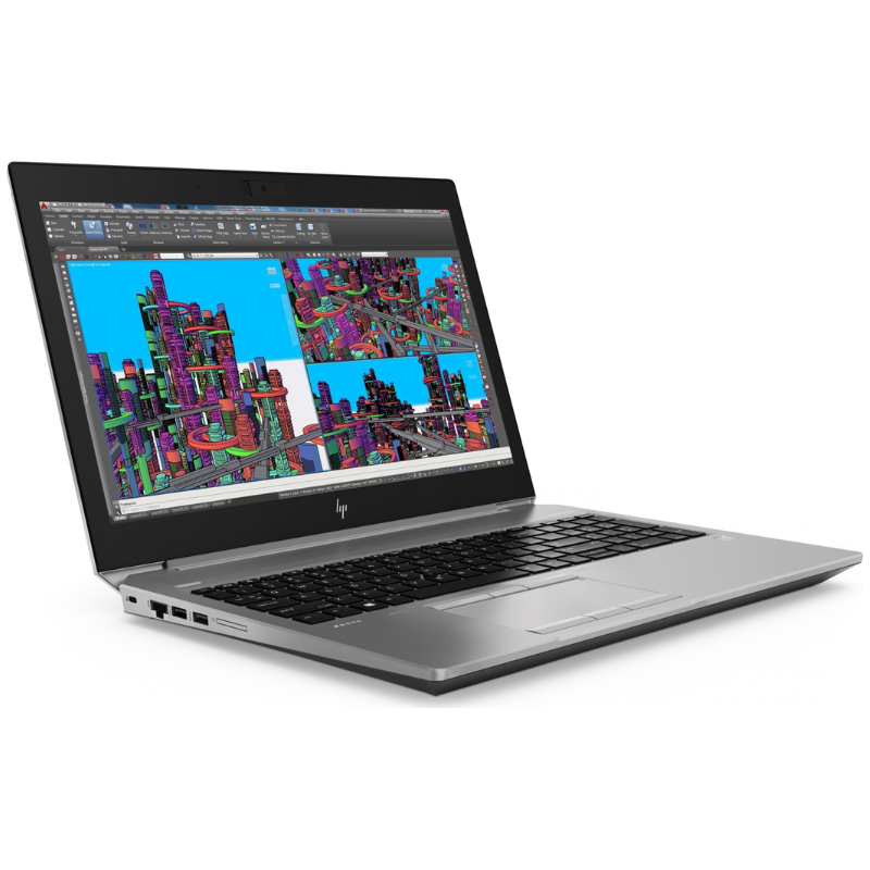 HP ZBook 15 G5 15.6" 4K Mobile Workstation Laptop - Intel Xeon E-2186M/64GB RAM/1TB SSD/NVIDIA Quadro P2000/Windows 11
