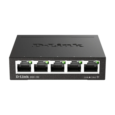 D-Link 5-Port Gigabit Desktop Switch (DGS-105)
