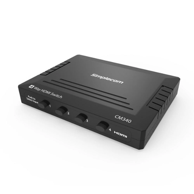 Simplecom 4 Way HDMI Manual Switch (CM340)