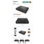 Simplecom 4 Way HDMI Manual Switch (CM340)