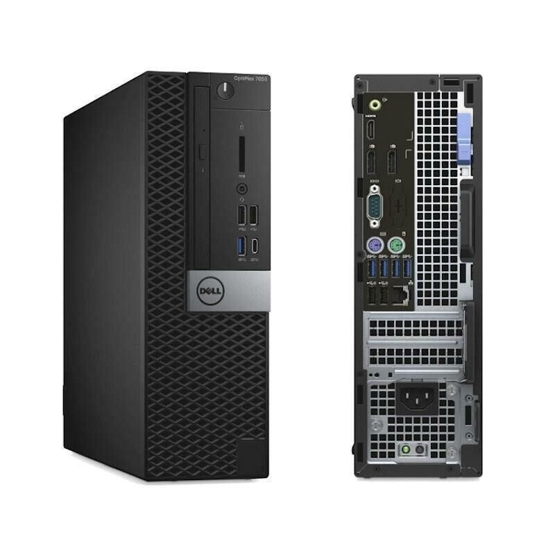 Dell Optiplex 7050 Desktop PC - Intel Core i7-7700/16GB RAM/256GB SSD/AMD FirePro W4100/Windows 11