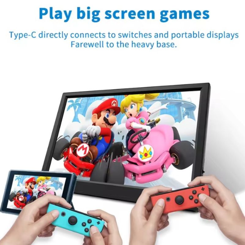 11.6" Portable Display HDMI-Compatible with Laptop, Microsoft Xbox, Sony PlayStation, Nintendo Switch and more