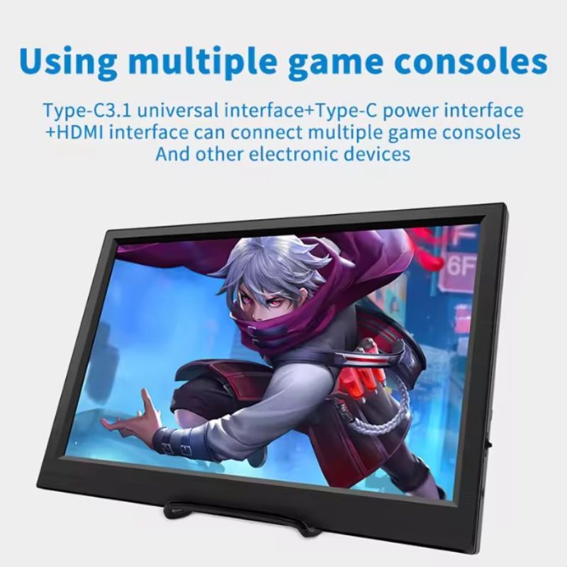 11.6" Portable Display HDMI-Compatible with Laptop, Microsoft Xbox, Sony PlayStation, Nintendo Switch and more