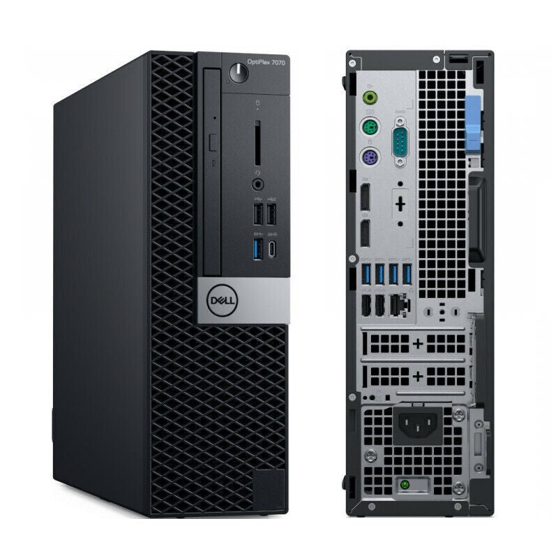 Dell OptiPlex 7070 SFF Desktop PC - Intel Core i7-9700/16GB RAM/512GB SSD/Radeon RX550/Windows 11