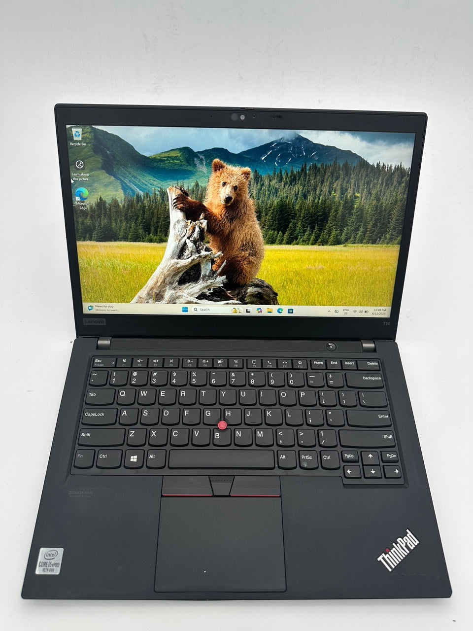 Lenovo ThinkPad T14 Gen1 14" FHD Touchscreen Laptop - Intel Core i5-10310U/16GB RAM/256GB SSD/Windows 11 (Copy)