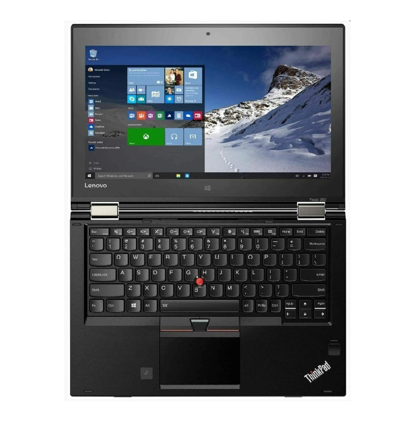 Lenovo ThinkPad Yoga 260 12.5" HD 2-in-1 Touchscreen Laptop - Intel Core i5-6200U/8GB RAM/256GB SSD/Stylus Pen/Windows 11
