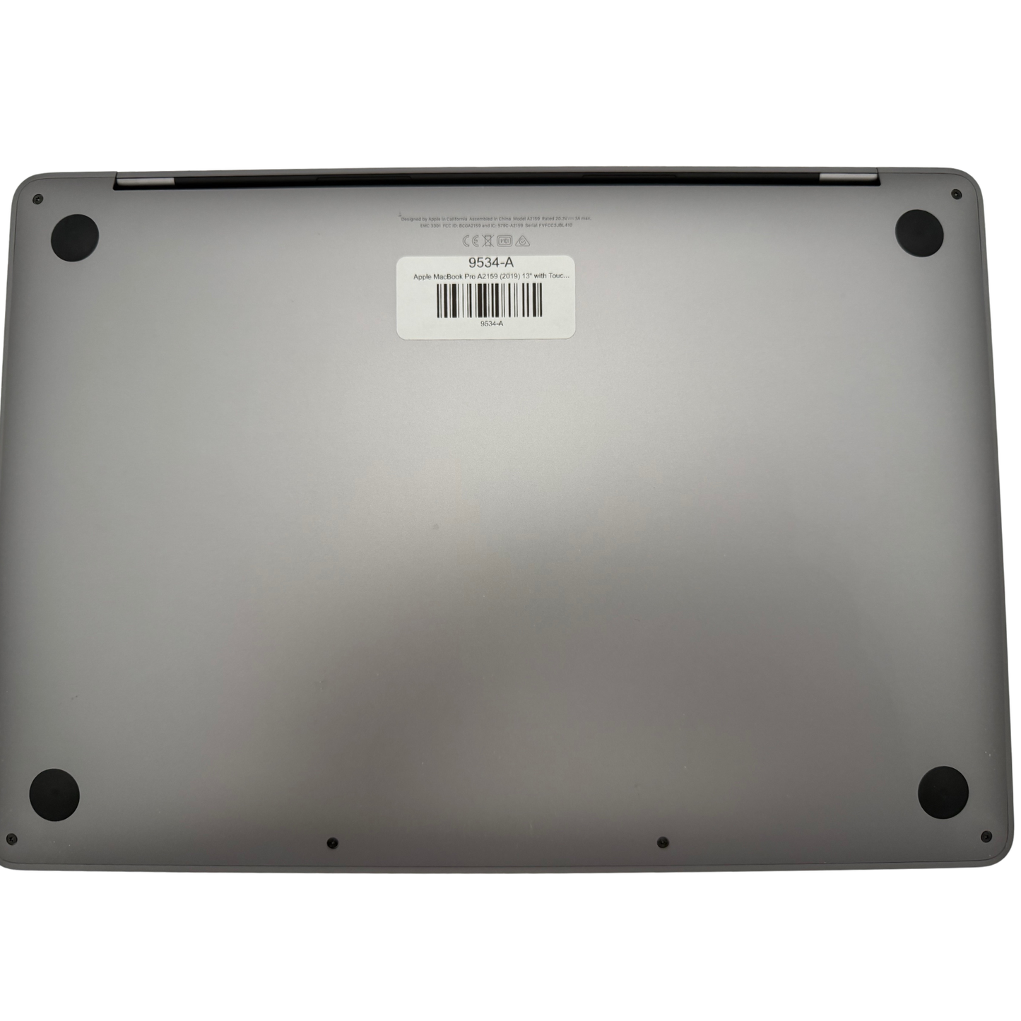 Apple MacBook Pro A2159 (2019) 13" with Touch Bar - Intel Core i5-8257U/8GB RAM/256GB SSD